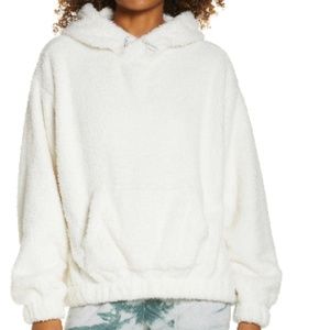 Zella Fleece Hoodie - Ivory Cloud - Size XS (3 for $25 PROMO)